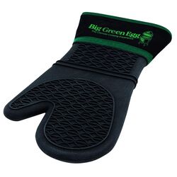 Big Green Egg Silicone Black Grilling Mitt 1 pc