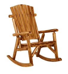 Jack-Post Northwood Brown Wood Log Rocking Chair