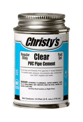 Christys Clear Cement For PVC 4 oz