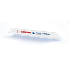 Lenox 6 in. Carbide Grit Reciprocating Saw Blade 6 TPI 2 pk