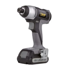 Steel Grip 18 V 1/4 in. Cordless Compact Drill Kit (Battery & Charger)
