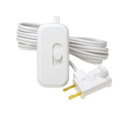 Lutron Credenza White 100 W Plug-In Dimmer 1 pk