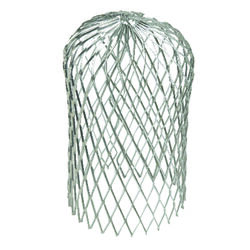 Amerimax 2.8 in. W X 3 in. L Gray Aluminum Gutter Strainer