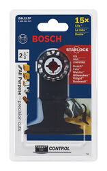 Bosch Starlock 2-1/2 S X 4 in. L Bi-Metal Plunge Blade 1 pk