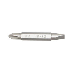 Best Way Tools Double-Ended Phillips/Slotted 1/4 S X 2 in. L Insert Bit Carbon Steel 1 pc