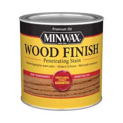 Minwax Wood Finish Semi-Transparent Gunstock Oil-Based Wood Stain 0.5 pt