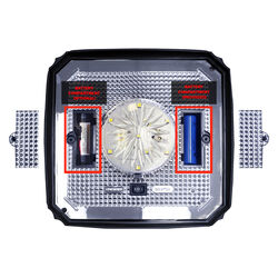 Gama Sonic Baytown Semi-Gloss Black Solar Powered 2.4 W LED Lantern 1 pk