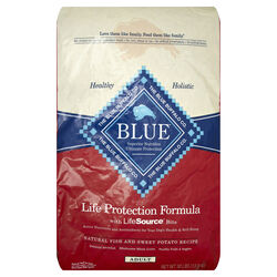 Blue Buffalo Life Protection Formula Fish and Sweet Potato Dry Dog Food 30 lb
