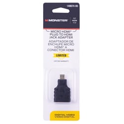 Monster Cable Just Hook It Up HDMI Adapter 1 pk