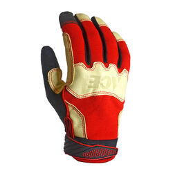 Ace Men's Indoor/Outdoor Work Gloves Red L 1