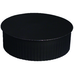 Imperial Manufacturing 4 in. D Steel Crimped Termination Cap