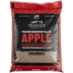 Traeger All Natural Apple Hardwood Pellets 20 lb