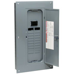 Square D HomeLine 100 amps 120/240 V 20 space 40 circuits Combination Mount Main Breaker Load Center