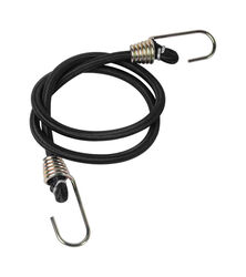 Keeper Black Bungee Cord 48 in. L X 0.374 in. T 1 pk