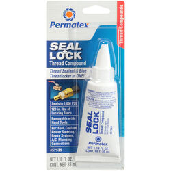 Permatex Seal + Lock Silicone Adhesive Sealant