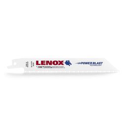 Lenox 6 in. Bi-Metal Reciprocating Saw Blade 10/14 TPI 2 pk