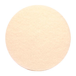 Gator 17 in. D Non-Woven Natural/Polyester Fiber Floor Polishing Pad White