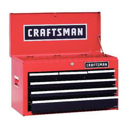 Craftsman 26 in. 6 drawer Steel Top Tool Chest 12 in. D