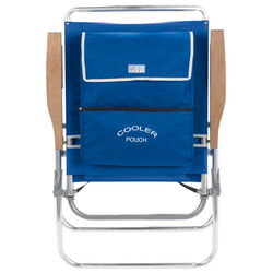 Rio Brands Hiboy 5 position Blue Folding Chair