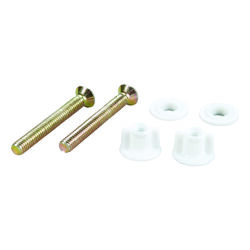 Ace Toilet Seat Hinge Bolts Plated Brass For