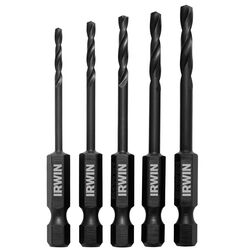 Irwin Steel Impact Drill Bit Set 5 pc