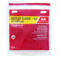 Ace 1-1/2 in. D Plastic 90 Degree Elbow