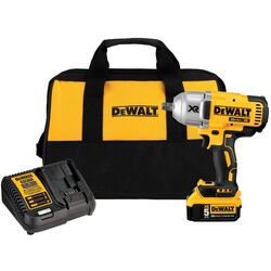 DeWalt 20V MAX 20 V 1/2 in. Cordless Brushless Impact Wrench Kit (Battery & Charger)