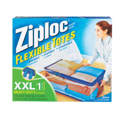 Ziploc Flexible 7.5 in. H X 6 in. W X 1.8 in. D Storage Tote