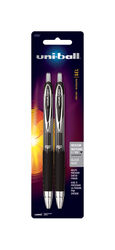 Uni-Ball Signo Black Retractable Gel Pen 2 pk