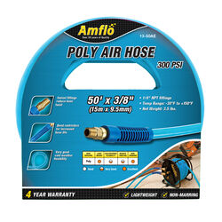 Amflo 50 ft. L X 3/8 in. D Polyurethane Air Hose 300 psi Blue