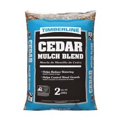 Timberline Brown Cedar Mulch 2 ft³