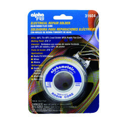 Alpha Fry 4 oz Repair Solder 0.06 in. D Tin/Lead 60/40 1 pc