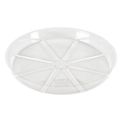 Gardeners Blue Ribbon 12 in. D Vinyl Plant Saucer Clear