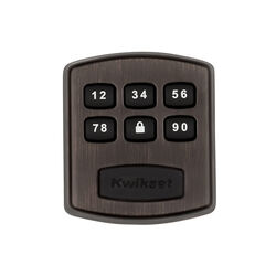 Kwikset Venetian Bronze Metal Electronic Deadbolt