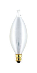 Westinghouse Glowescent 40 W C11 Decorative Incandescent Bulb E12 (Candelabra) White 1 pk