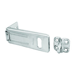 Master Lock Zinc-Plated Hardened Steel 3-1/2 in. L Hasp 1