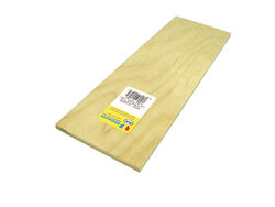 Midwest Products 4 in. W X 12 in. L X 1/4 in. T Plywood