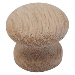 Waddell Round Cabinet Knob 1-1/4 in. D .5 in. Natural 1 pk