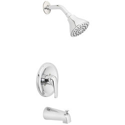 OakBrook Coastal 1-Handle Chrome Tub and Shower Faucet