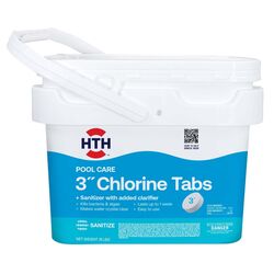 HTH Tablet Chlorinating Chemicals 25 lb