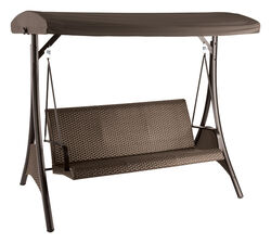 Living Accents 3 Brown Steel Swing Brown