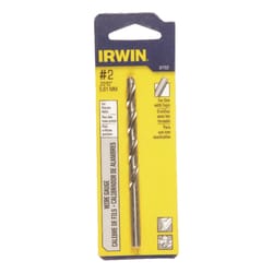 Irwin 2-5/8 in. S X 3-7/8 in. L High Speed Steel Wire Gauge Bit 1 pc