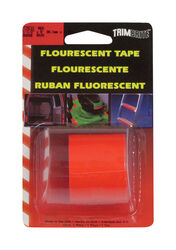 Trim Brite 1-1/2 in. W X 8 in. L Fluorescent Red Reflective Tape 1 pk