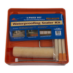Linzer 15-1/2 in. W X 15 in. L Plastic Waterproofing Sealer Kit