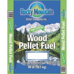 Rocky Mountain Pine Wood Pellet Fuel 40 lb