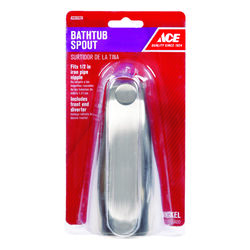 Ace n/a 1-Handle Brushed Nickel Tub Spout