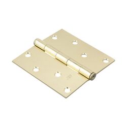 Ace 4 in. L Bright Brass Door Hinge 1 pk