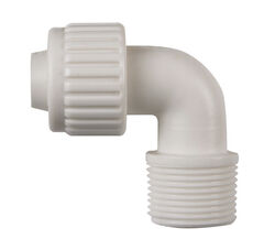 Flair-It 3/4 in. PEX T X 3/4 in. D MPT Plastic Elbow