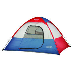 Wenzel Blue/Gray/Red Tent 38 in. H X 72 in. W X 60 in. L 1 pk