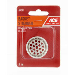 Ace 1-1/4 in. D Chrome Replacement Strainer Basket
